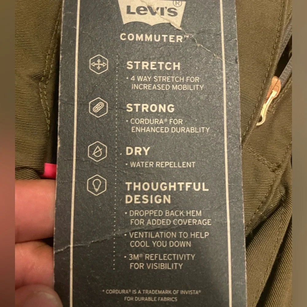 Levi’s commuter series jacket with cordura fabric - Picture 5 of 6